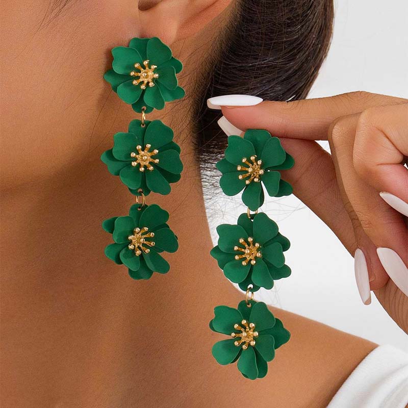 Korean Colorful Enamel Flower Drop Earrings for Women Retro Metal Long Floral Temperament Earrings Zircon Holiday Party Gift
Korean Colorful Enamel Flower Drop Earrings for Women Retro Metal Long Floral Temperament Earrings Zircon Holiday Party Gift
