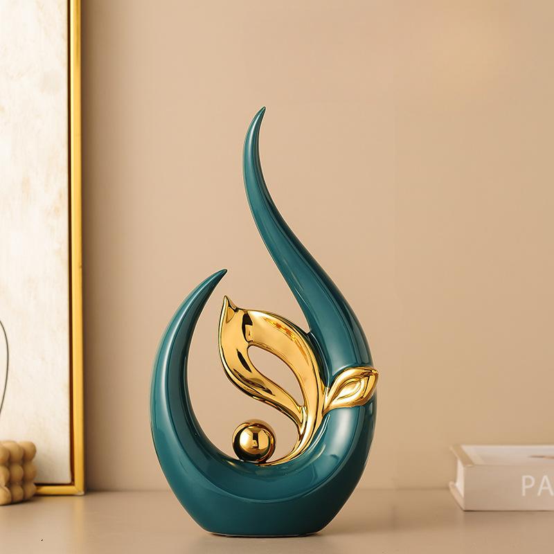 Креативное роскошное украшение гостиной Керамические статуи Скандинавские скульптуры Аксессуары для офисного стола Украшение атмосферы комнаты
Креативное роскошное украшение гостиной Керамические статуи Скандинавские скульптуры Аксессуары для офисного стола Украшение атмосферы комнаты