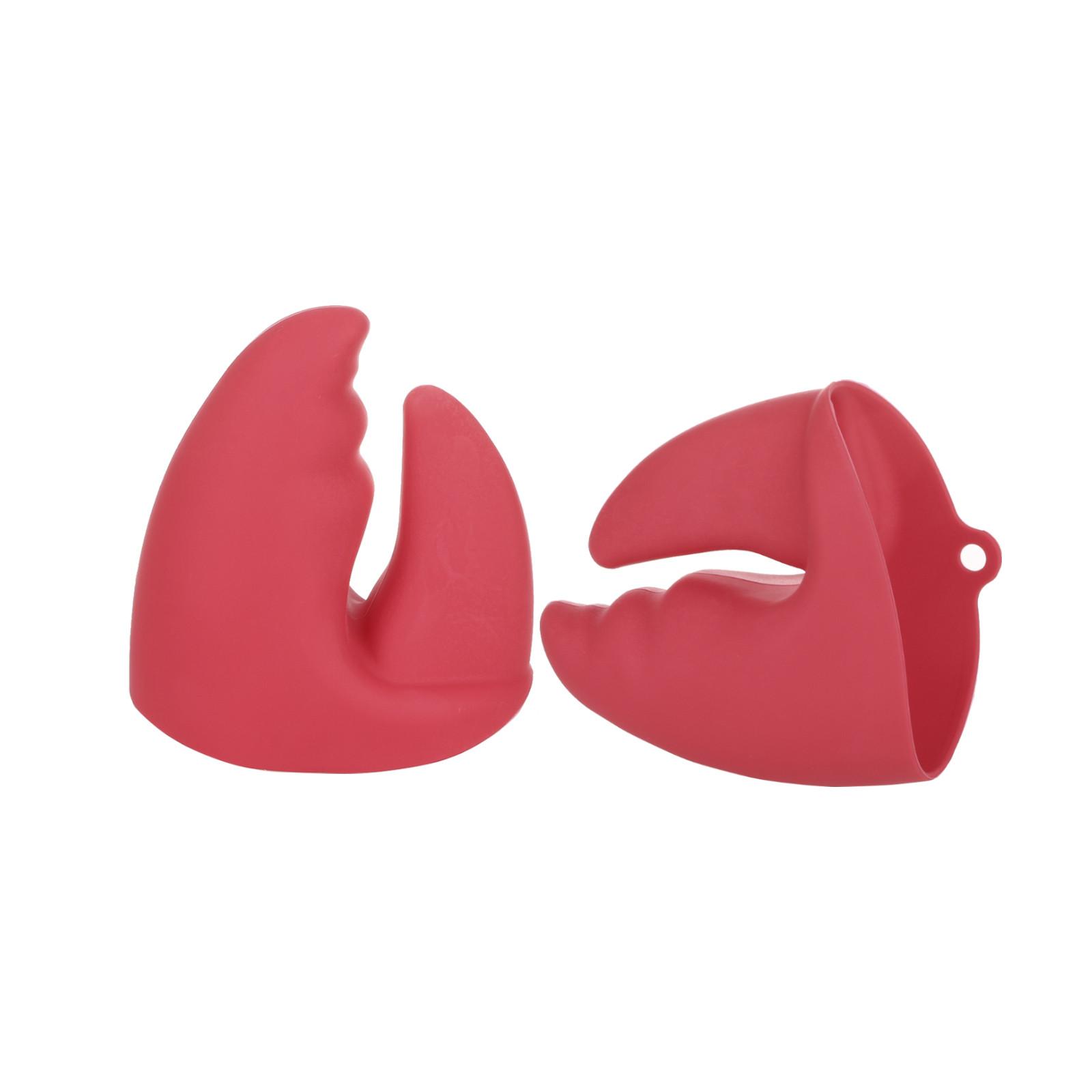 Household Ovens High-Temperature Resistant Protective Gloves Silicone Lobster Pliers Gloves Hand Clips Practical Kitchen Tools червоний
Household Ovens High-Temperature Resistant Protective Gloves Silicone Lobster Pliers Gloves Hand Clips Practical Kitchen Tools червоний
