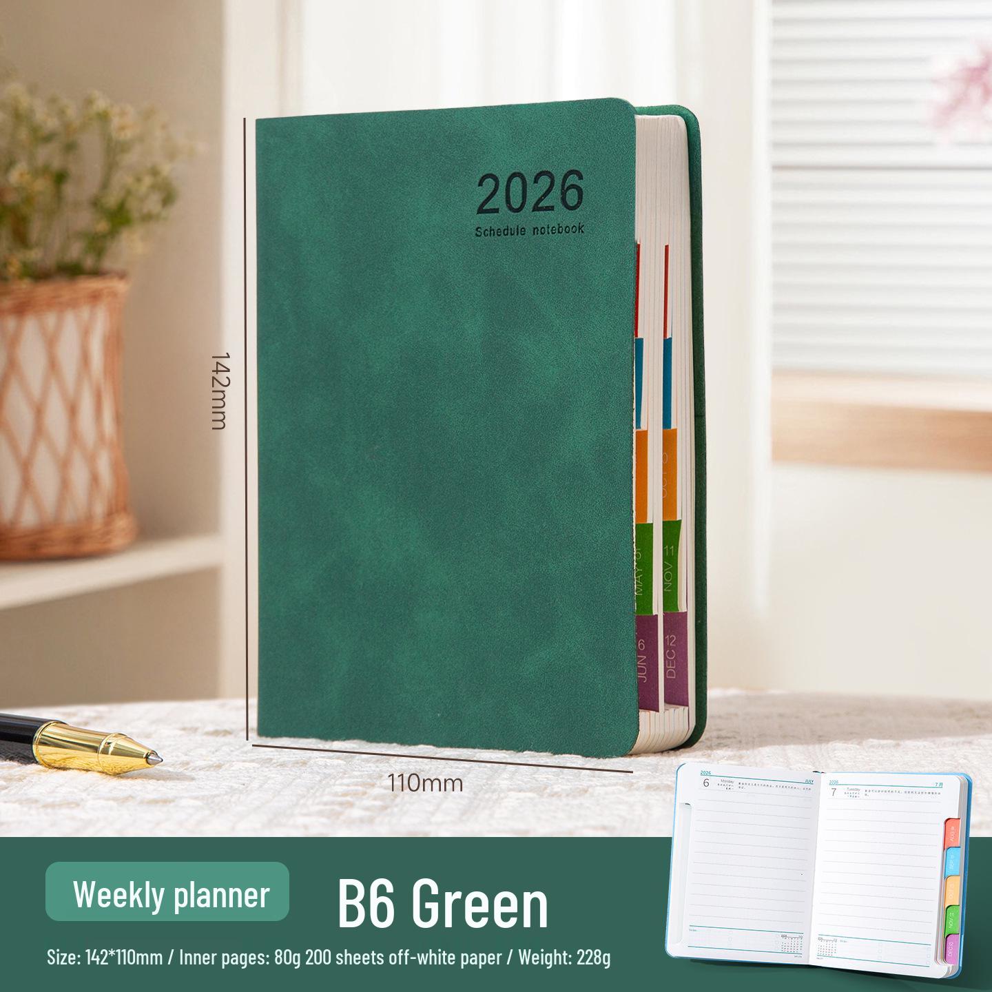 Enhanced 2026 Daily Planner: Personalized 365 Days, One Page Per Day, Work Efficiency Notebook & Daily Diary.
Enhanced 2026 Daily Planner: Personalized 365 Days, One Page Per Day, Work Efficiency Notebook & Daily Diary.