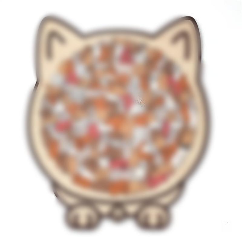 Morandi Cat-Shaped Wooden Puzzle Jigsaw Kit OPP Bag
Morandi Cat-Shaped Wooden Puzzle Jigsaw Kit OPP Bag
