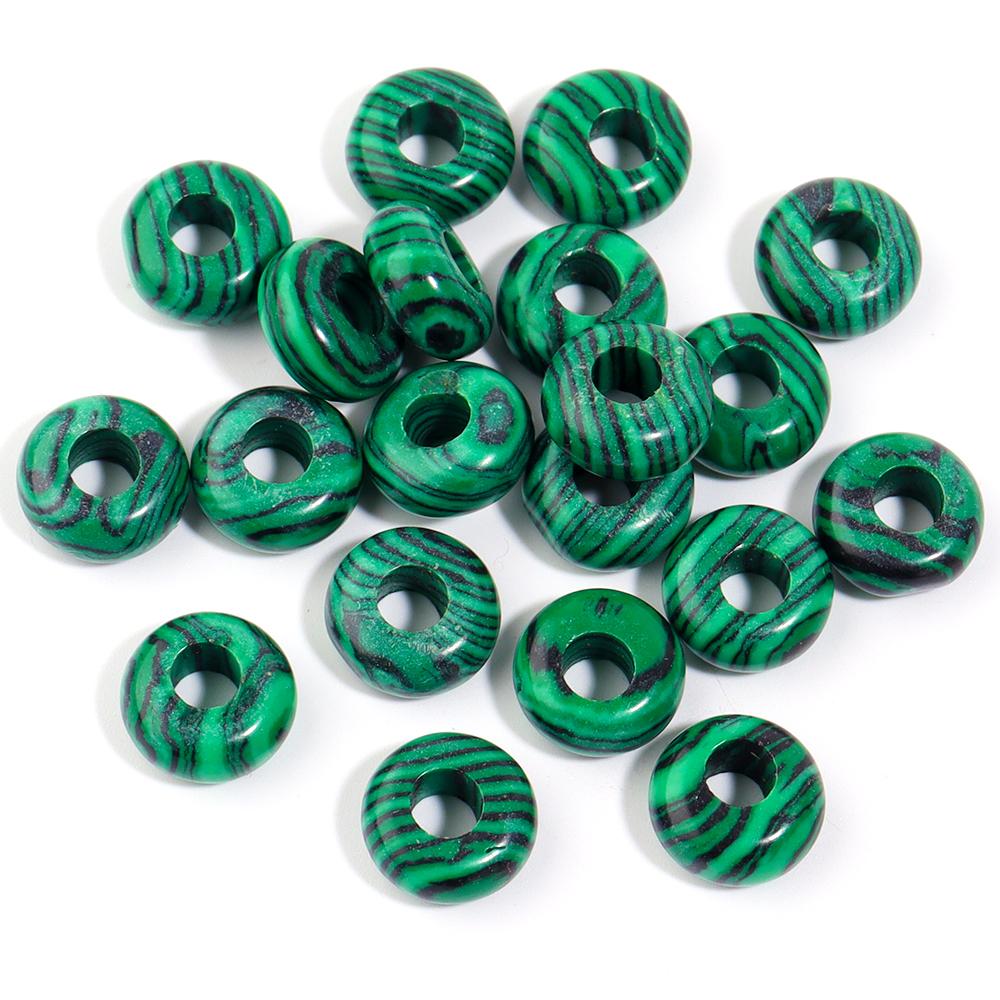 10pcs/lot 10X5mm Natural Stone Big Hole Beads Abacus Shape Large Hole Pendant Loose Beads for Jewelry Making DIY Accessories 10X5mm hole 4mm малахітова зелень
10pcs/lot 10X5mm Natural Stone Big Hole Beads Abacus Shape Large Hole Pendant Loose Beads for Jewelry Making DIY Accessories 10X5mm hole 4mm малахітова зелень