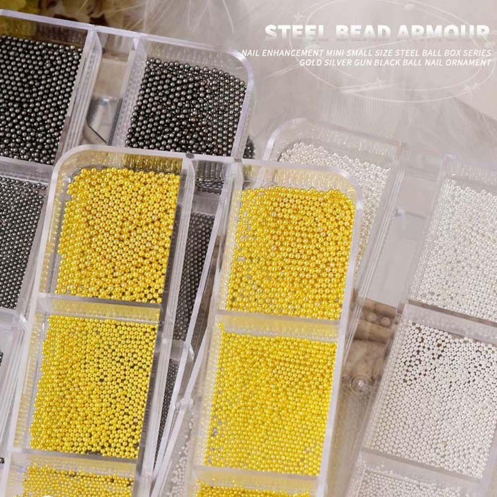 Nail Charms Nail Steel Ball Beads Nail Mini Steel Ball Nail Decorations Micro Caviar Nails Beads
Nail Charms Nail Steel Ball Beads Nail Mini Steel Ball Nail Decorations Micro Caviar Nails Beads