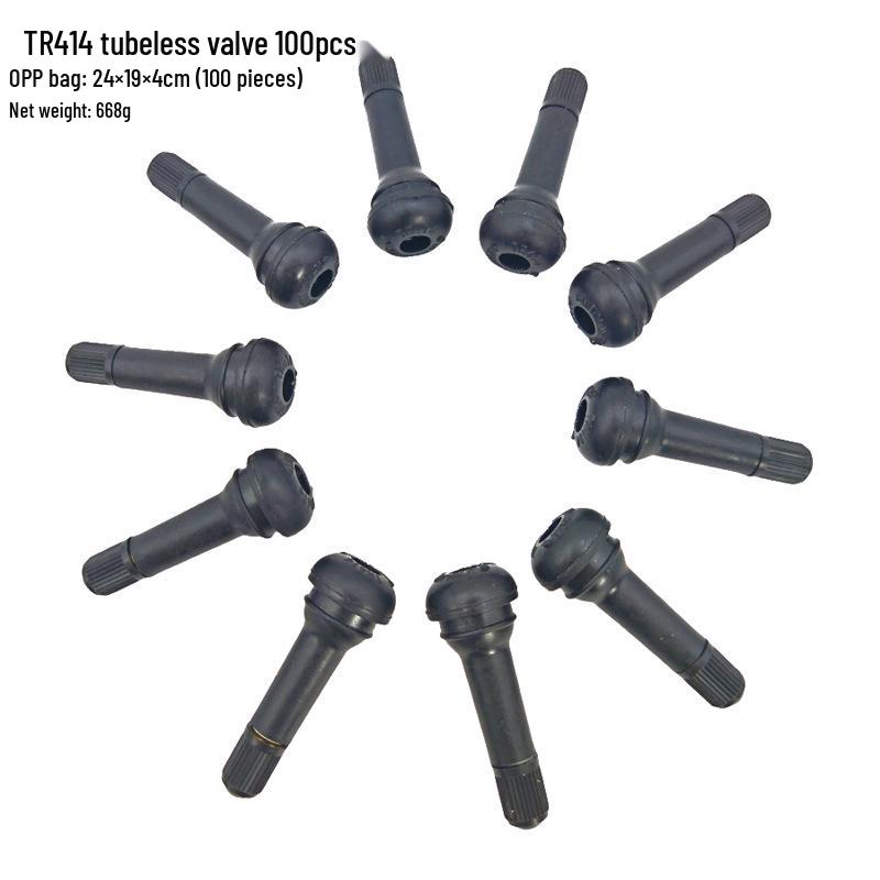 Tubeless Tire Valve Stem TR412/TR414/TR415/TR418 - Rubber Inflation Nozzle
Tubeless Tire Valve Stem TR412/TR414/TR415/TR418 - Rubber Inflation Nozzle