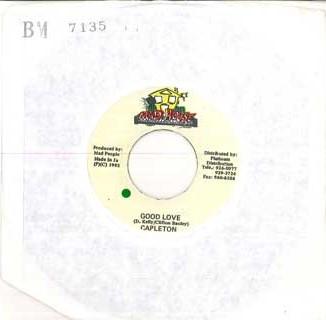 7inch Record CAPLETON - Good Love NONE MAD HOUSE 1992 Jamaica Reggae, Ska & Dub Used
7inch Record CAPLETON - Good Love NONE MAD HOUSE 1992 Jamaica Reggae, Ska & Dub Used