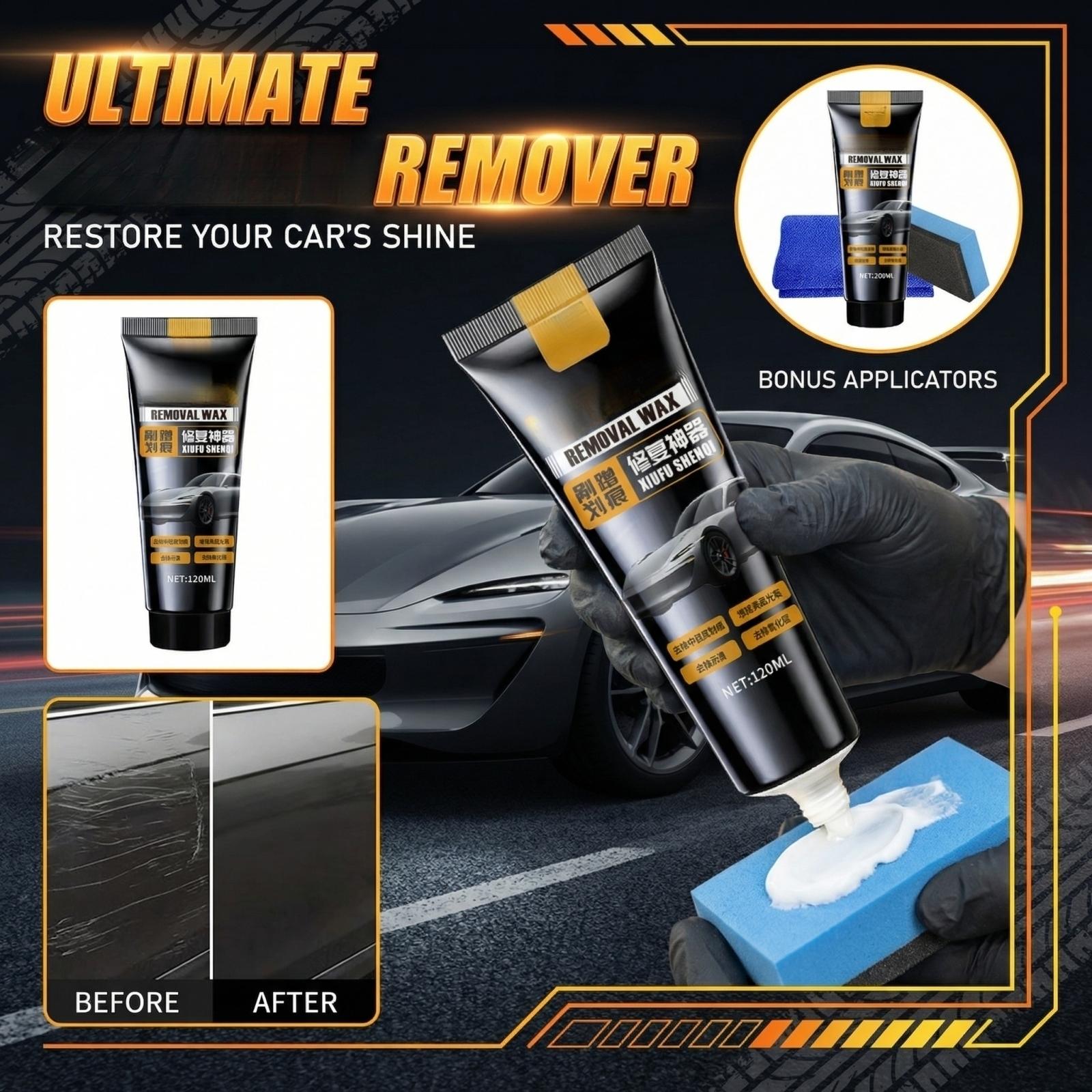 Car Scratch Cream, Car Scratch Removal Kit, Includes Wiping Sponge And Towel One Size чёрный
Car Scratch Cream, Car Scratch Removal Kit, Includes Wiping Sponge And Towel One Size чёрный