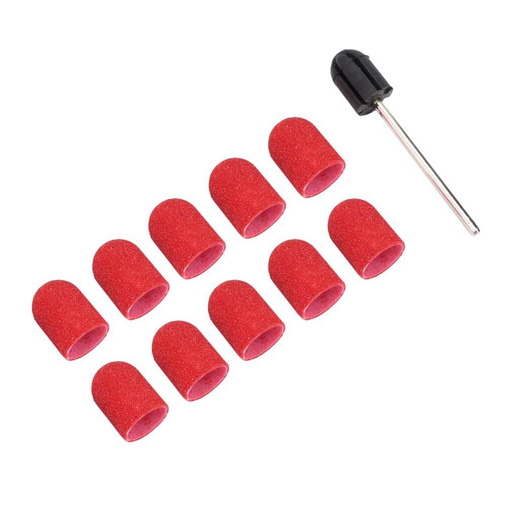 Колпачок-насадка для шлифовки ногтей, шлифовальная головка для полировки ногтей, шлифовальная лента 10 x 15 мм (красный) красный
Колпачок-насадка для шлифовки ногтей, шлифовальная головка для полировки ногтей, шлифовальная лента 10 x 15 мм (красный) красный