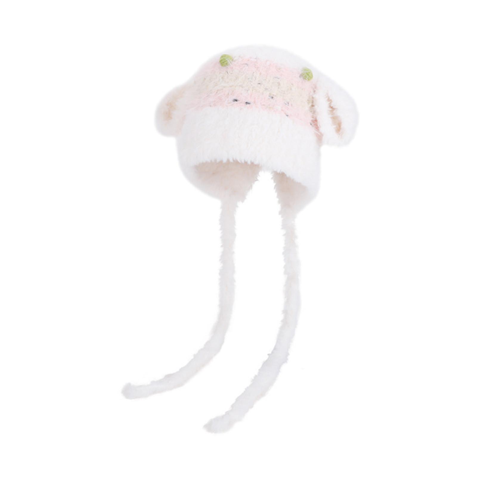 Женская милая плюшевая полосатая вязаная шапка, теплая уличная шапка-худи, шапка Лей Фэн One Size белый
Женская милая плюшевая полосатая вязаная шапка, теплая уличная шапка-худи, шапка Лей Фэн One Size белый