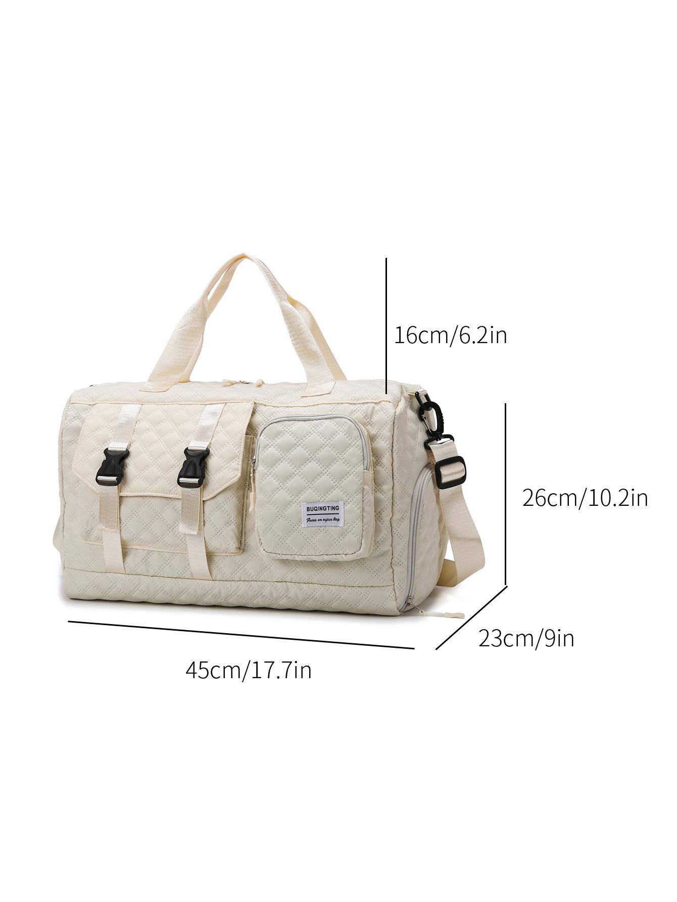 Дорожная спортивная сумка большой вместимости с отделением для обуви
Дорожная спортивная сумка большой вместимости с отделением для обуви