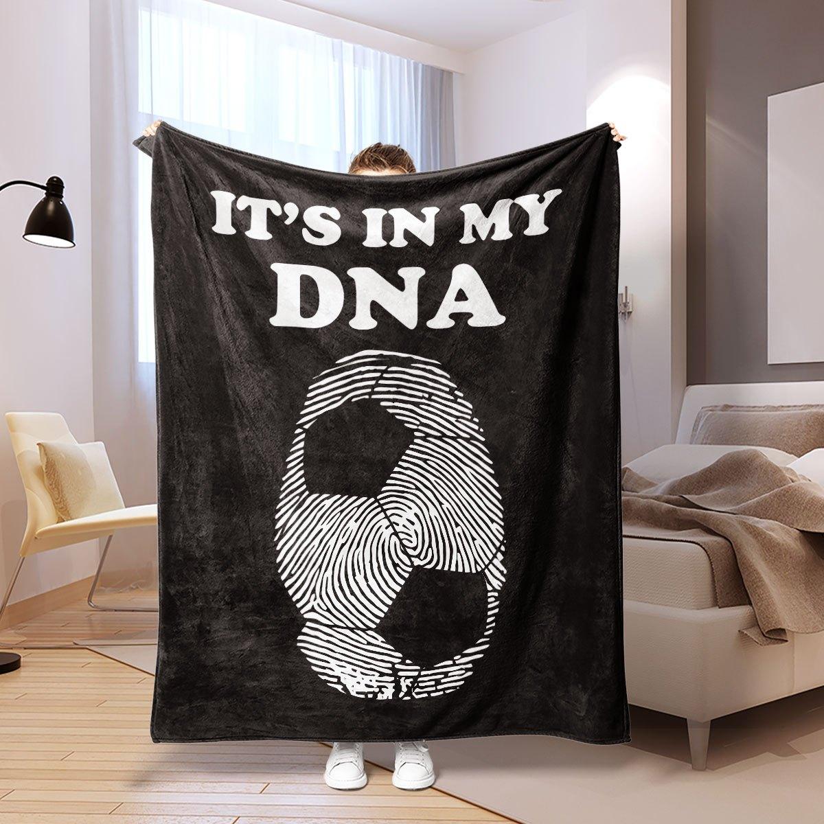 1pc It s in My Dna Soccer Fleece Blanket – Black & White Football Print, Soft & Cozy All-Season Throw for Bed, Sofa, Office 75x90cm28x35in
1pc It s in My Dna Soccer Fleece Blanket – Black & White Football Print, Soft & Cozy All-Season Throw for Bed, Sofa, Office 75x90cm28x35in