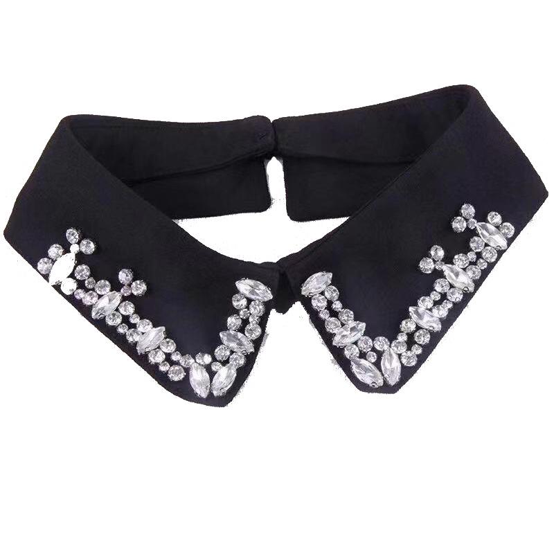 Стеклянный бриллиант в корейском стиле - Модная накладка-воротник - Коллекция Осень/Зима чёрный
Стеклянный бриллиант в корейском стиле - Модная накладка-воротник - Коллекция Осень/Зима чёрный