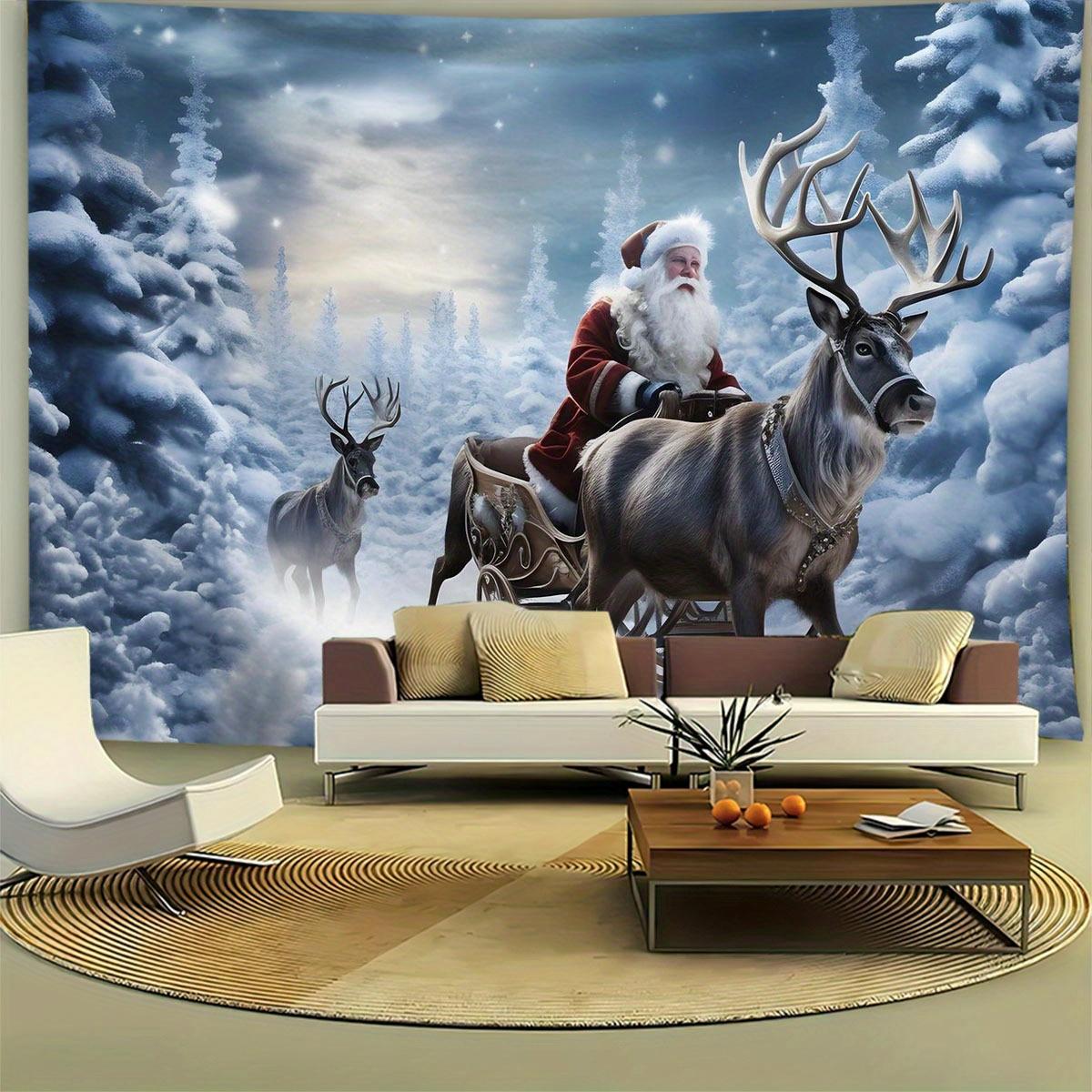 Winter Morning Reindeer Christmas Santa s Reindeer Wall Hanging Tapestry Wall Hanging Tree Wall Hanging Gorgeous Christmas Tree Fireplace Gifts 90x75cm
Winter Morning Reindeer Christmas Santa s Reindeer Wall Hanging Tapestry Wall Hanging Tree Wall Hanging Gorgeous Christmas Tree Fireplace Gifts 90x75cm