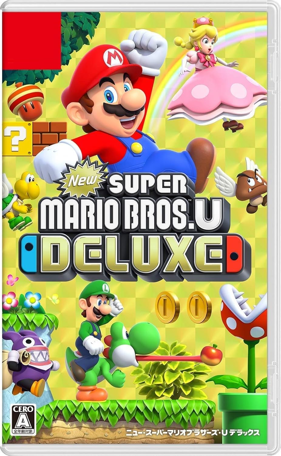 Новий Super Mario U Deluxe Switch Bros. - білий
Новий Super Mario U Deluxe Switch Bros. - білий