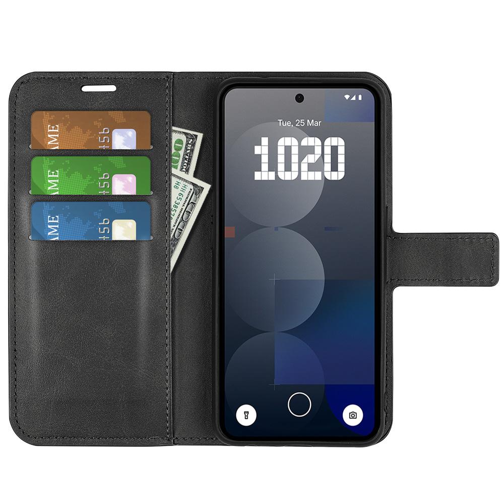For Nothing Phone (3a) Pro Stand Case Anti-Scratch Calf Texture Leather Phone Cover Black
For Nothing Phone (3a) Pro Stand Case Anti-Scratch Calf Texture Leather Phone Cover Black