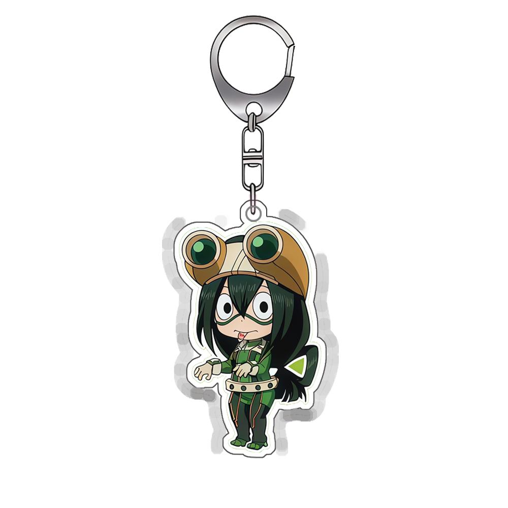 Acrylic Q version character Keychain for My Hero Academia Tsuyu Asui Might Bakugo Tsuyu Eijiro Anime Decoration Collection Gift
Acrylic Q version character Keychain for My Hero Academia Tsuyu Asui Might Bakugo Tsuyu Eijiro Anime Decoration Collection Gift