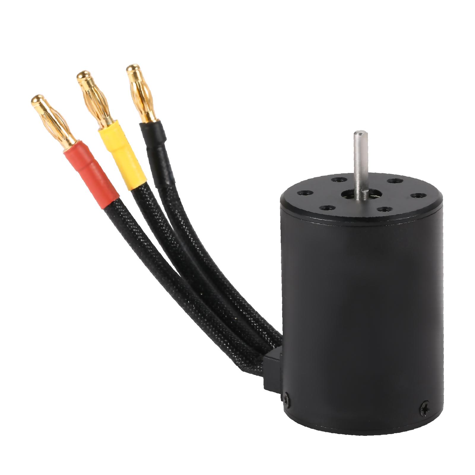 3650 3600KV Заміна безщіткового двигуна високої якості для HSP HPI Wltoys 1:8 / 1:10 Пульт дистанційного керування для автомобіля та човна 4500KV чорний
3650 3600KV Заміна безщіткового двигуна високої якості для HSP HPI Wltoys 1:8 / 1:10 Пульт дистанційного керування для автомобіля та човна 4500KV чорний