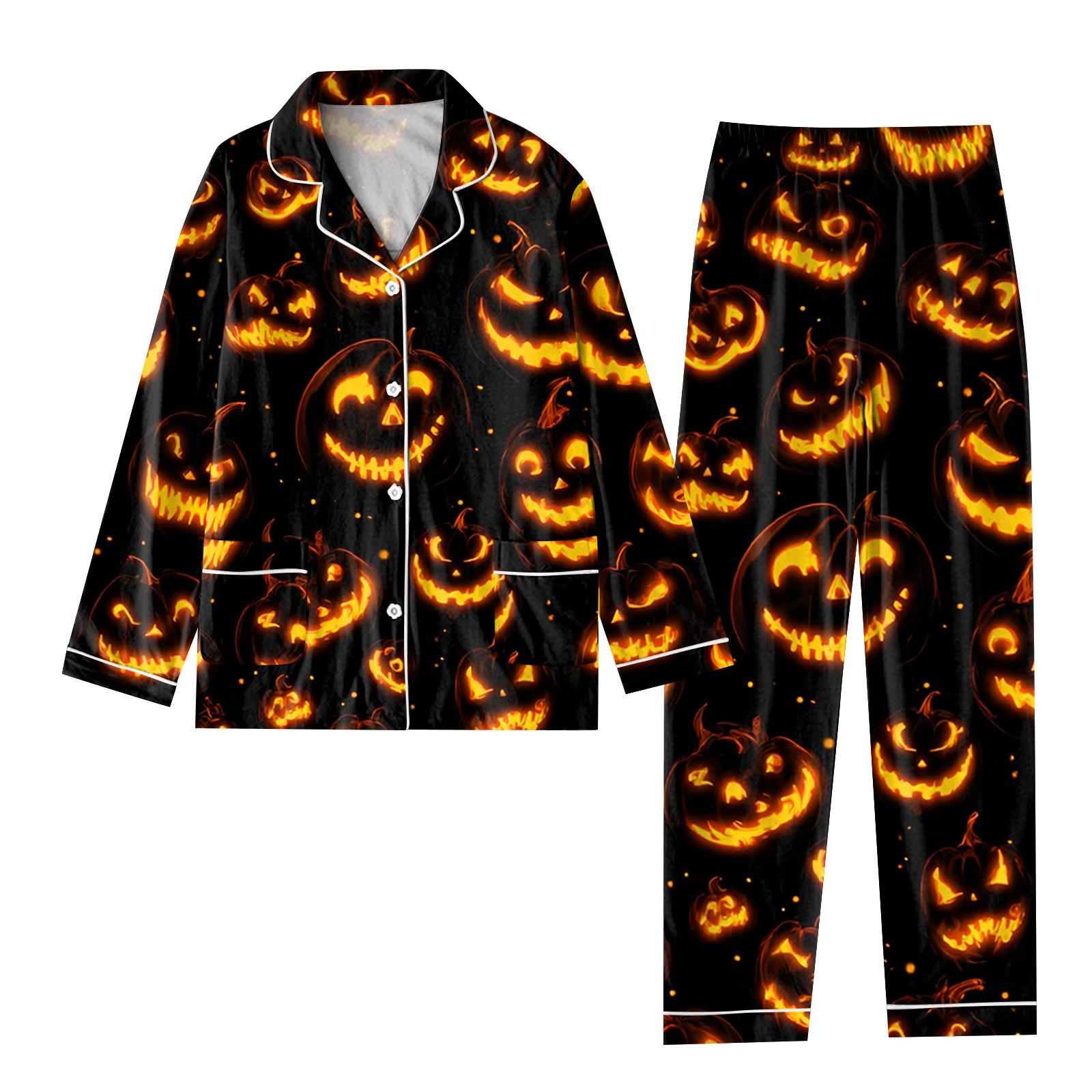 Женский костюм из 2 предметов с принтом, топ на пуговицах с длинными рукавами, широкие брюки, комплект, пижамный домашний повседневный костюм M
Женский костюм из 2 предметов с принтом, топ на пуговицах с длинными рукавами, широкие брюки, комплект, пижамный домашний повседневный костюм M