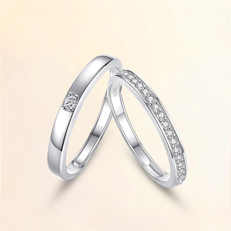 Серебряные кольца S925 Simple Wonderful для пары, подарок на День святого Валентина, звездная пара, легкая роскошь, мода для мужчин и женщин
Серебряные кольца S925 Simple Wonderful для пары, подарок на День святого Валентина, звездная пара, легкая роскошь, мода для мужчин и женщин