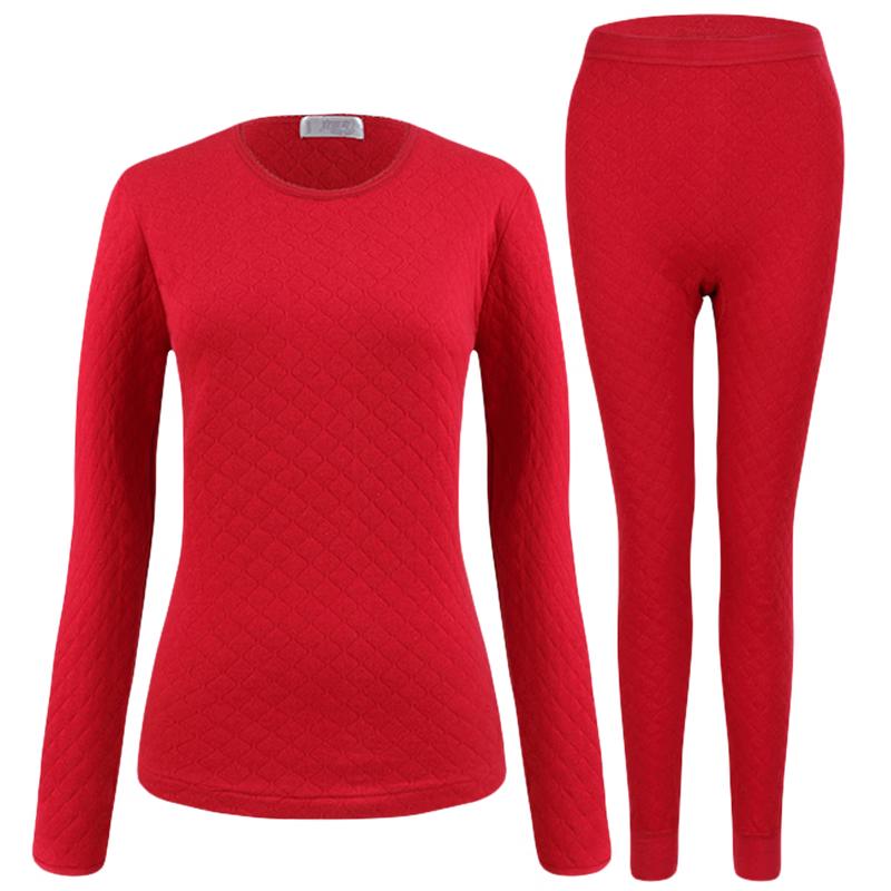 Women s 100% Cotton 3-Layer Thick Thermal Underwear Set 2XL (175)
Women s 100% Cotton 3-Layer Thick Thermal Underwear Set 2XL (175)
