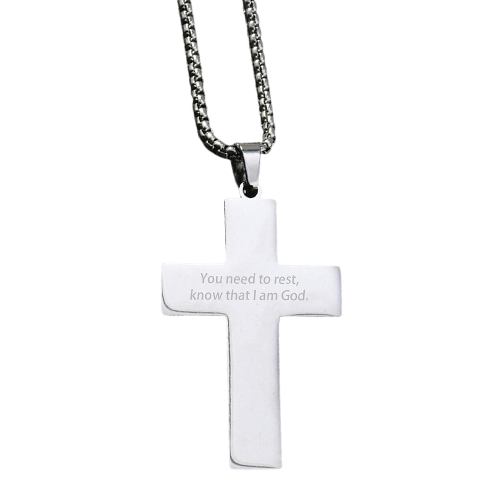 Personalized Baseball Necklace With Sporty Cross Design One Size срібний
Personalized Baseball Necklace With Sporty Cross Design One Size срібний