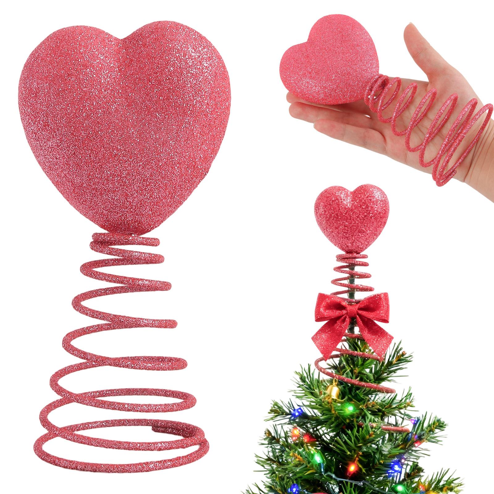6.3-inch Valentine s Day Tree Top Decoration, Sparkly Heart-shaped Tree Top Decoration, Suitable For Valentine s Day Party Decorations And Home Decor One Size
6.3-inch Valentine s Day Tree Top Decoration, Sparkly Heart-shaped Tree Top Decoration, Suitable For Valentine s Day Party Decorations And Home Decor One Size