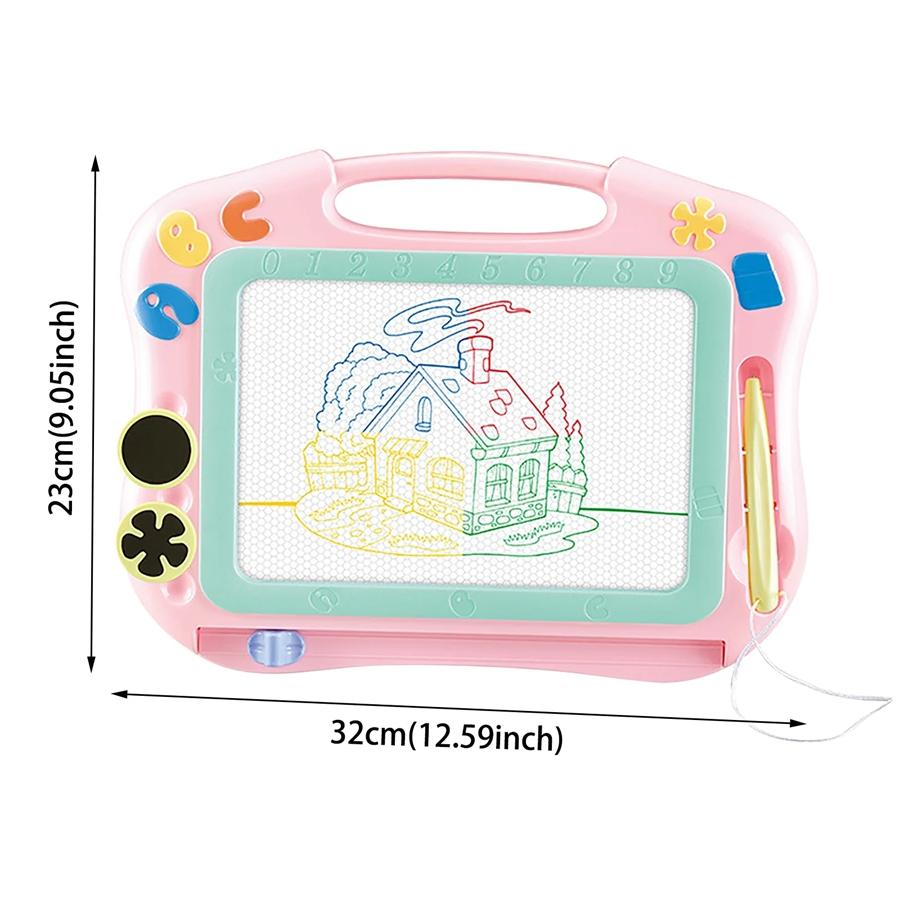 Magnetic Learning Drawing Board Magic Whiteboards Erasable Writing Pad Gift Toys Education Doodle Toys for Kids розовый
Magnetic Learning Drawing Board Magic Whiteboards Erasable Writing Pad Gift Toys Education Doodle Toys for Kids розовый