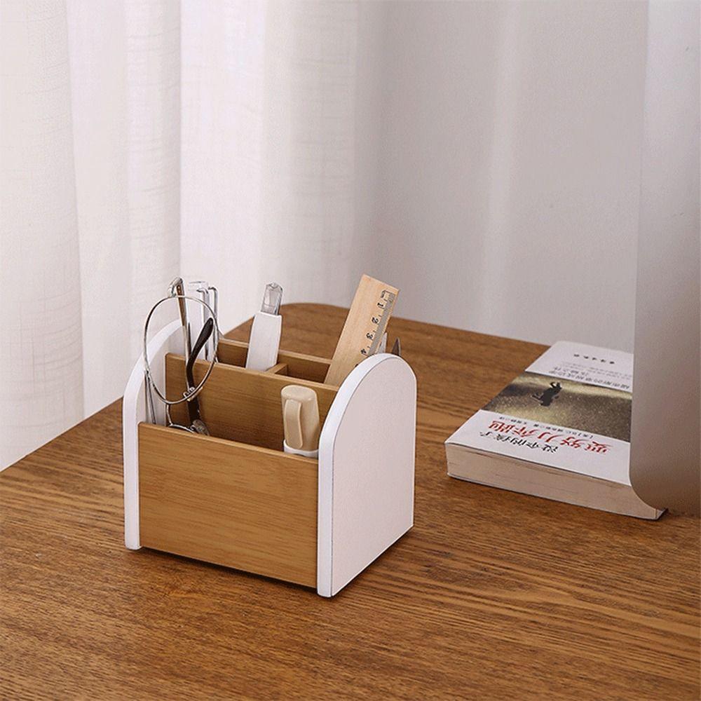 Multi-functional Remote Control Storage Box 4 Grids Desktop Stationery Organizer Home белый
Multi-functional Remote Control Storage Box 4 Grids Desktop Stationery Organizer Home белый