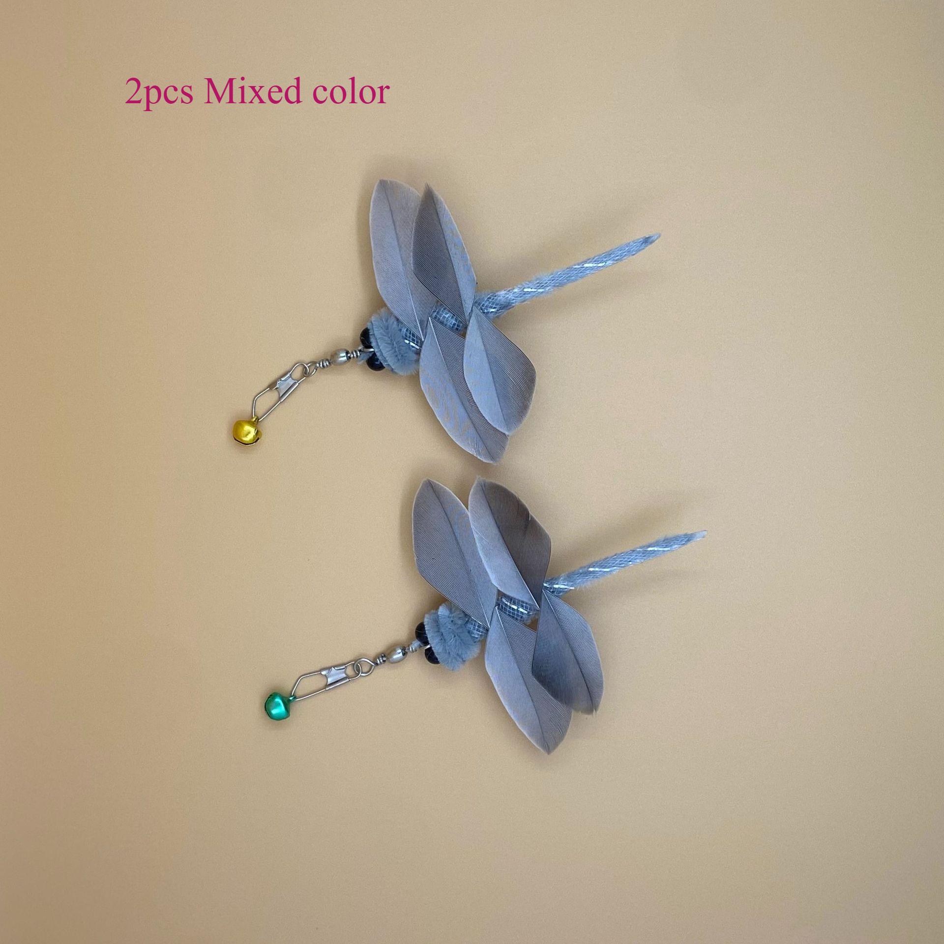 2pcs/3pcs Gray Feather Bell Replacement Head Cat Teaser Stick Change Heads Toys Interactive Pet Supplies
2pcs/3pcs Gray Feather Bell Replacement Head Cat Teaser Stick Change Heads Toys Interactive Pet Supplies