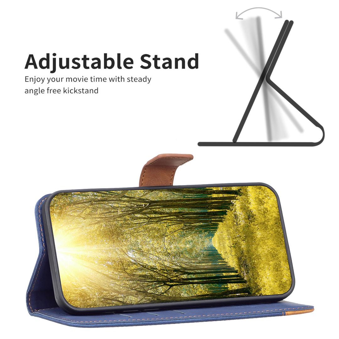 BINFEN COLOR for Samsung Galaxy A34 5G Case Color Splicing Skin Touch Leather Phone Cover Wallet Stand Blue
BINFEN COLOR for Samsung Galaxy A34 5G Case Color Splicing Skin Touch Leather Phone Cover Wallet Stand Blue