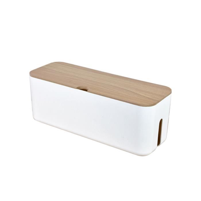 Gestion Des câbles Boîte pour Rallonge Câble Bien Rangé Forte Câble Boîte Cordon Hider Titulaire Grand blanc
Gestion Des câbles Boîte pour Rallonge Câble Bien Rangé Forte Câble Boîte Cordon Hider Titulaire Grand blanc