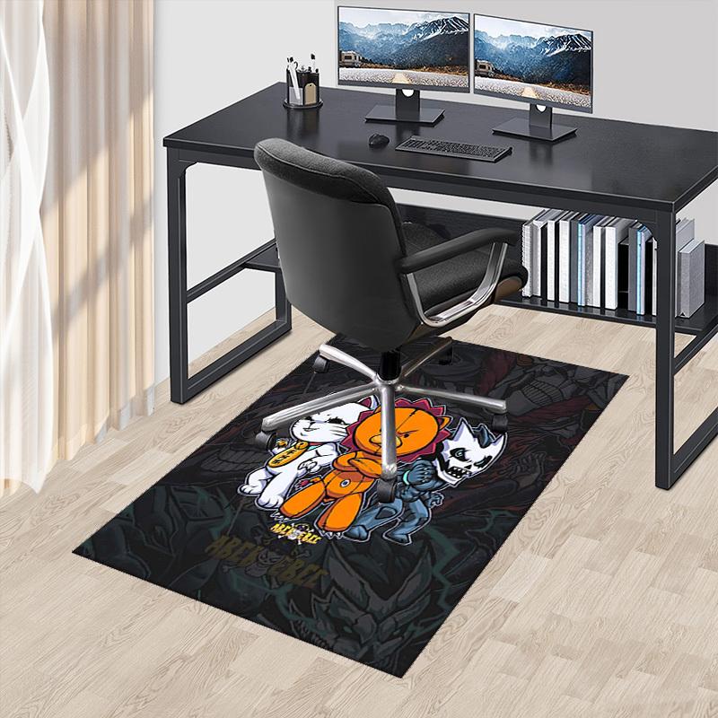 1pc Anime Cat Chair Mat - Cute Cartoon Design, Non-Slip Office Rug for Home Decor, Suitable for All Seasons, Perfect Gift Idea.U010 60cm by 90cm
1pc Anime Cat Chair Mat - Cute Cartoon Design, Non-Slip Office Rug for Home Decor, Suitable for All Seasons, Perfect Gift Idea.U010 60cm by 90cm