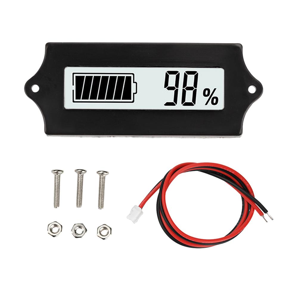 Lithium Li-ion Lifepo4 Acid Lead Battery Capacity Indicator 12V 24V 36V 48V LCD Display Meter Module Power Level Monitor Tester белый
Lithium Li-ion Lifepo4 Acid Lead Battery Capacity Indicator 12V 24V 36V 48V LCD Display Meter Module Power Level Monitor Tester белый