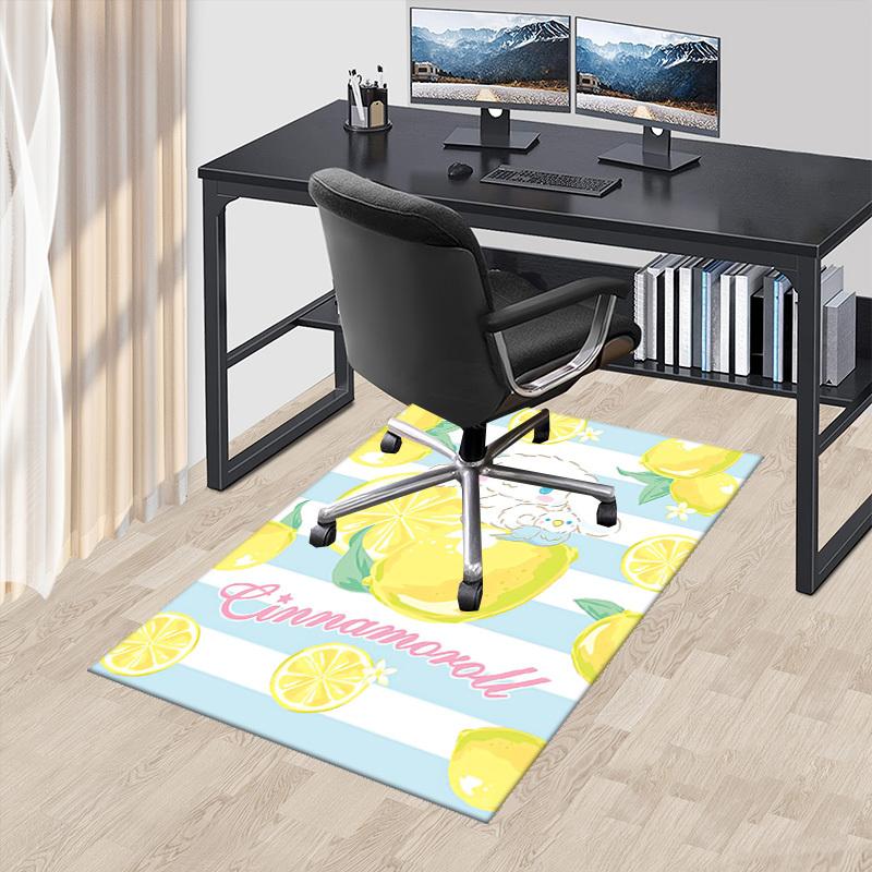 Cinnamoroll Anime Cartoon Design Chair Mat Non-Slip Carpet for Office Home Decoration Living Room Bedroom Game Room Dormitory.E068 60cm by 90cm
Cinnamoroll Anime Cartoon Design Chair Mat Non-Slip Carpet for Office Home Decoration Living Room Bedroom Game Room Dormitory.E068 60cm by 90cm