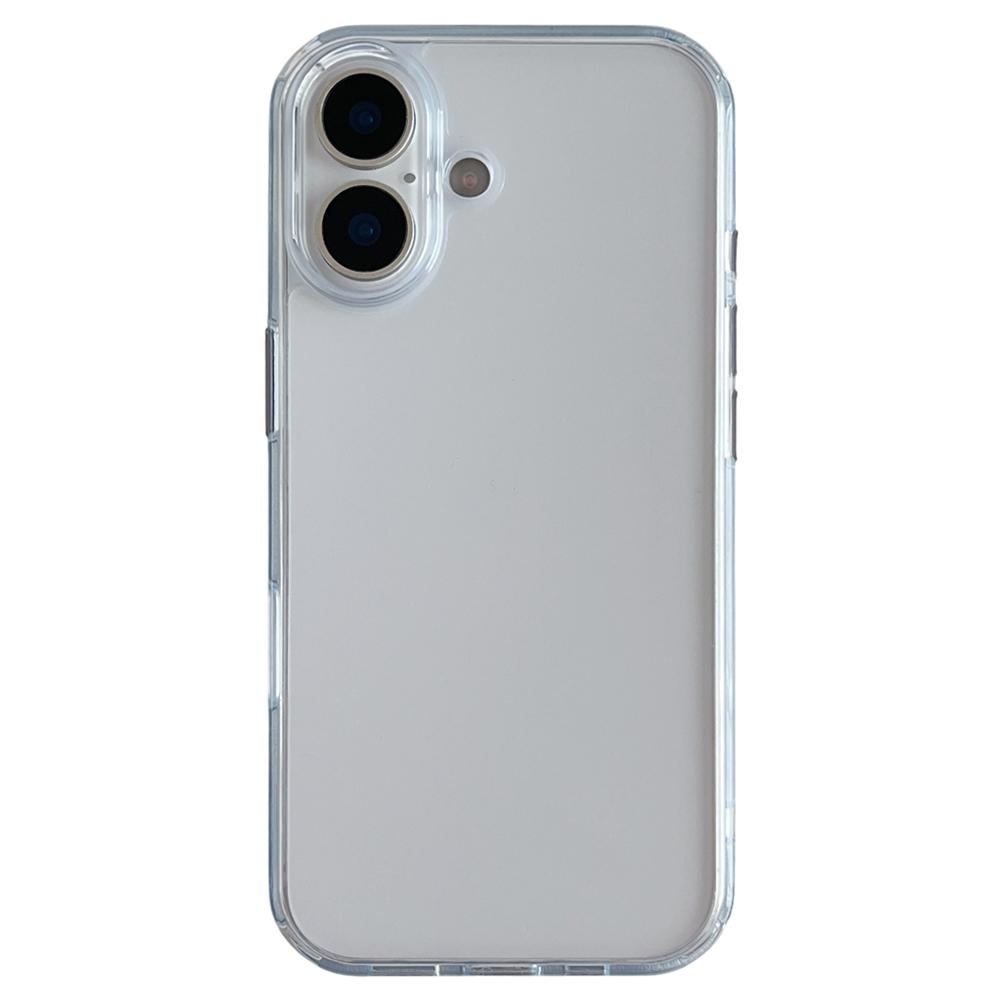 For iPhone 17 Clear Case Shockproof PC + TPU Matte Phone Cover
For iPhone 17 Clear Case Shockproof PC + TPU Matte Phone Cover