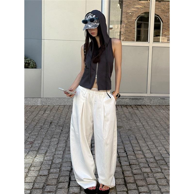 Street Fashion Lace Double Waistband Fake Two-Piece Waist Cord Casual Wide-Leg Loose Pants M белый
Street Fashion Lace Double Waistband Fake Two-Piece Waist Cord Casual Wide-Leg Loose Pants M белый