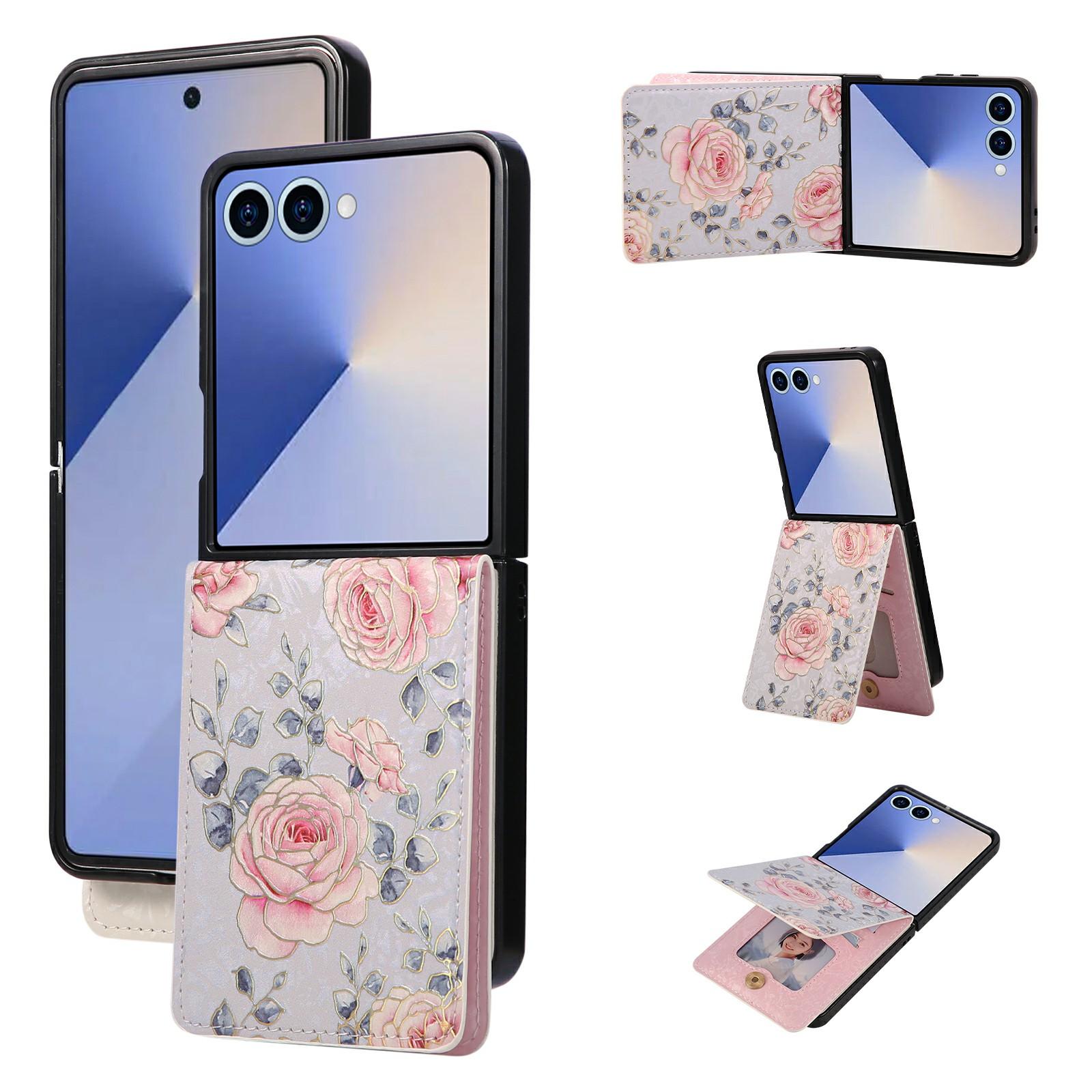 For Samsung Galaxy Z Flip7 5G Case Flower Leather PC RFID Blocking Phone Cover Card Slots C
For Samsung Galaxy Z Flip7 5G Case Flower Leather PC RFID Blocking Phone Cover Card Slots C