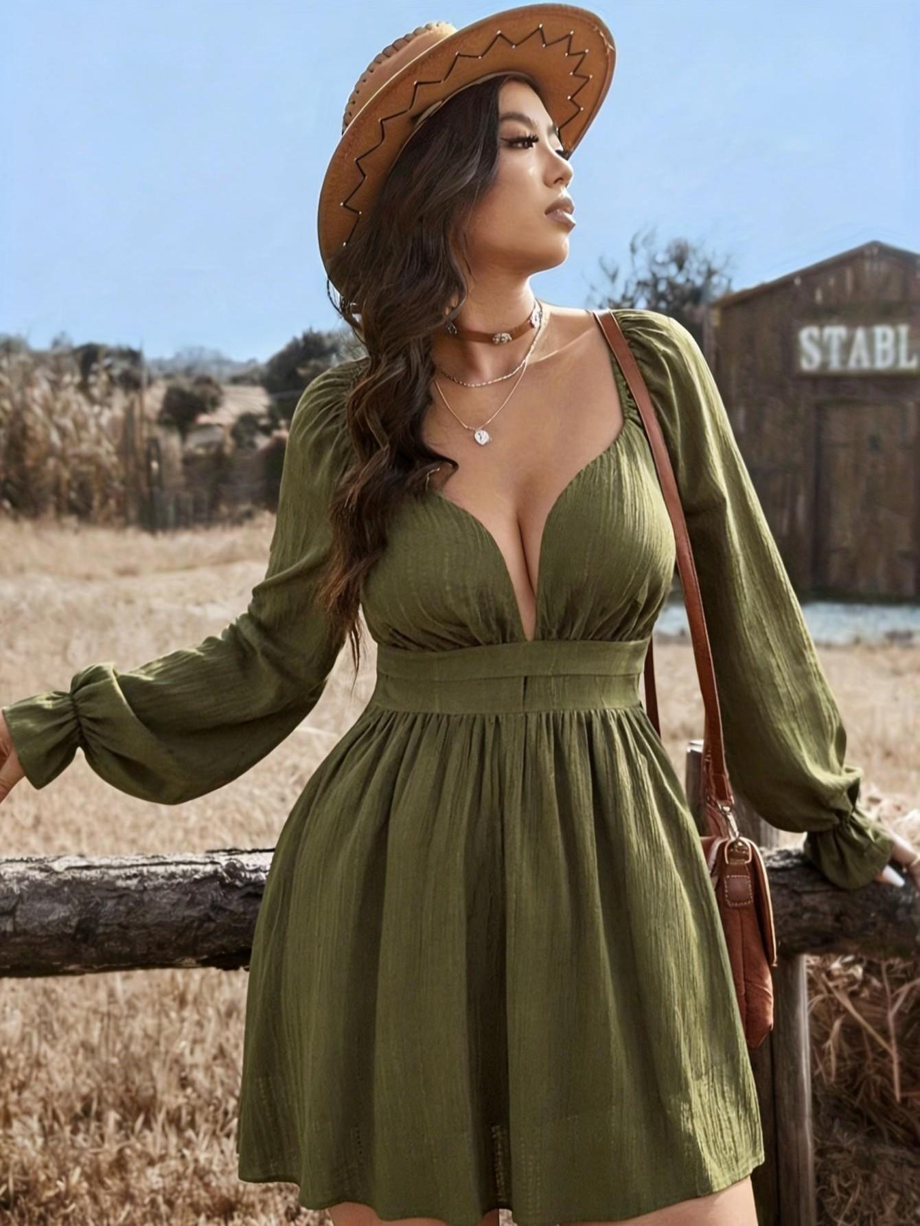 Customized sexy deep V high waist short skirt, early autumn temperament vacation women s clothing to map OEM processing D 0XL оливковый
Customized sexy deep V high waist short skirt, early autumn temperament vacation women s clothing to map OEM processing D 0XL оливковый