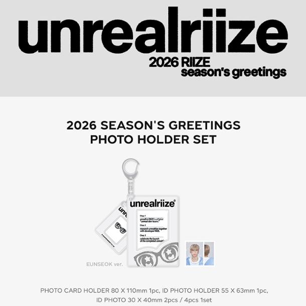 Pre-order 2026 SM Artist Season s Greetings RIIZE Photo Holder Set ANTON
Pre-order 2026 SM Artist Season s Greetings RIIZE Photo Holder Set ANTON