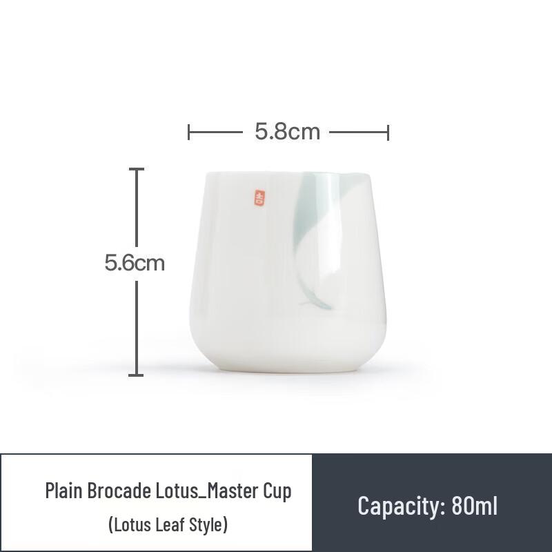 Nanshan Sujin Lianhua Ceramic Tea Cups (Set of 4)
Nanshan Sujin Lianhua Ceramic Tea Cups (Set of 4)