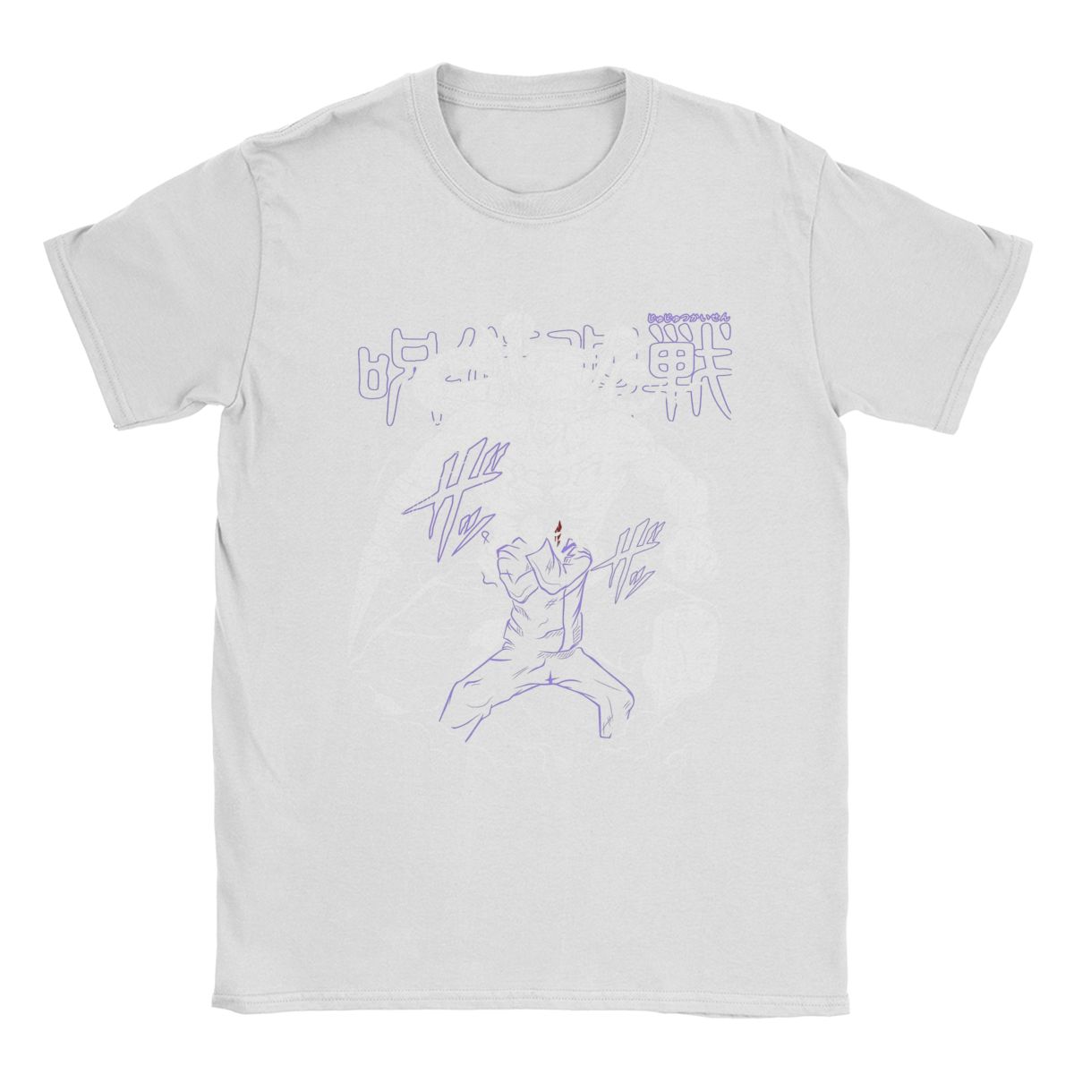 JJK Аніме Проклятий Чаклун Махорага Чоловічі Футболки Оригінальна Футболка з Коротким Рукавом та Круглим Вирізом Чиста Бавовна Подарунок Топи L
JJK Аніме Проклятий Чаклун Махорага Чоловічі Футболки Оригінальна Футболка з Коротким Рукавом та Круглим Вирізом Чиста Бавовна Подарунок Топи L