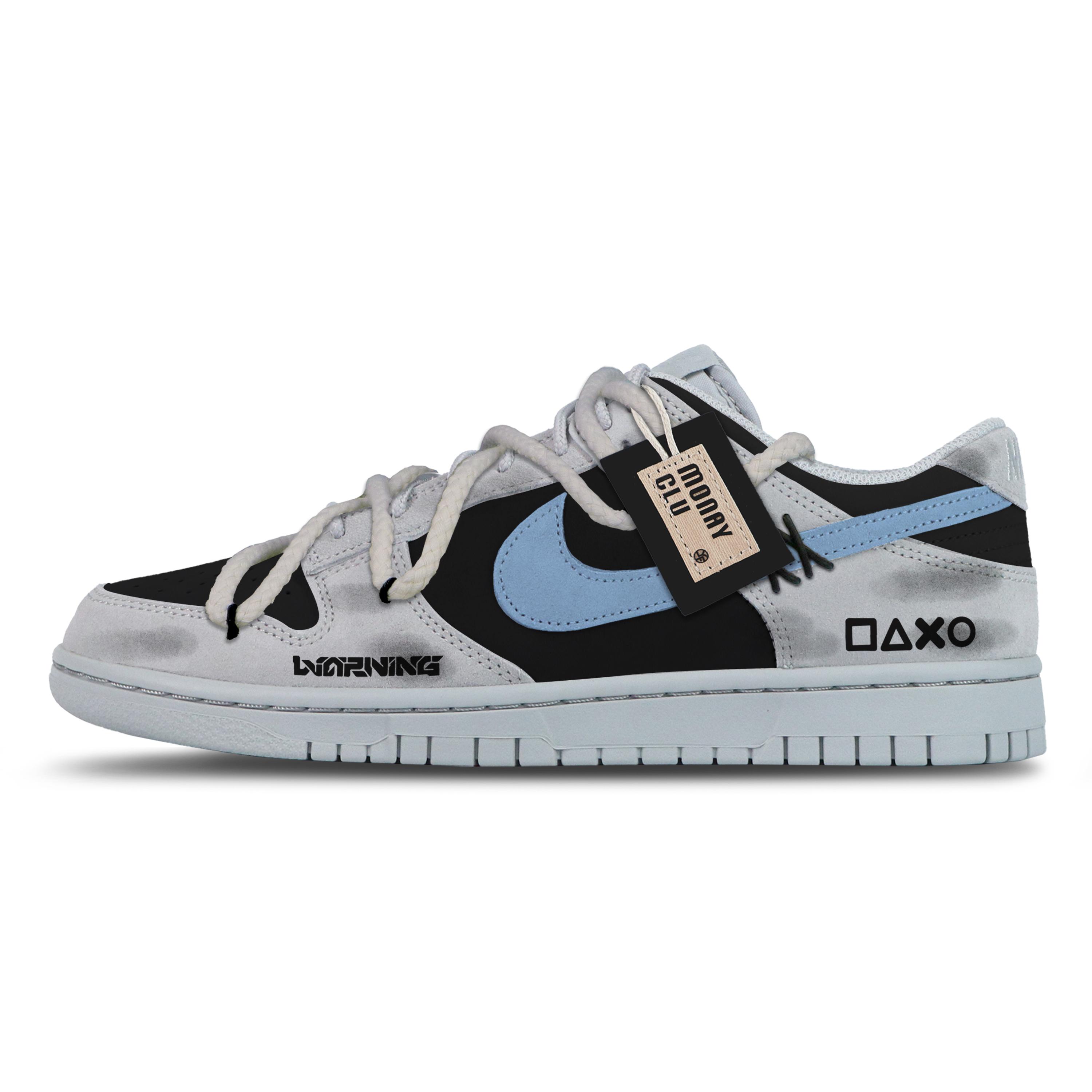 Nike Dunk Abrasion Resistant Low top Skateboard Shoes Unisex Black Gray Blue IB6651-002(team65-S) 42
Nike Dunk Abrasion Resistant Low top Skateboard Shoes Unisex Black Gray Blue IB6651-002(team65-S) 42
