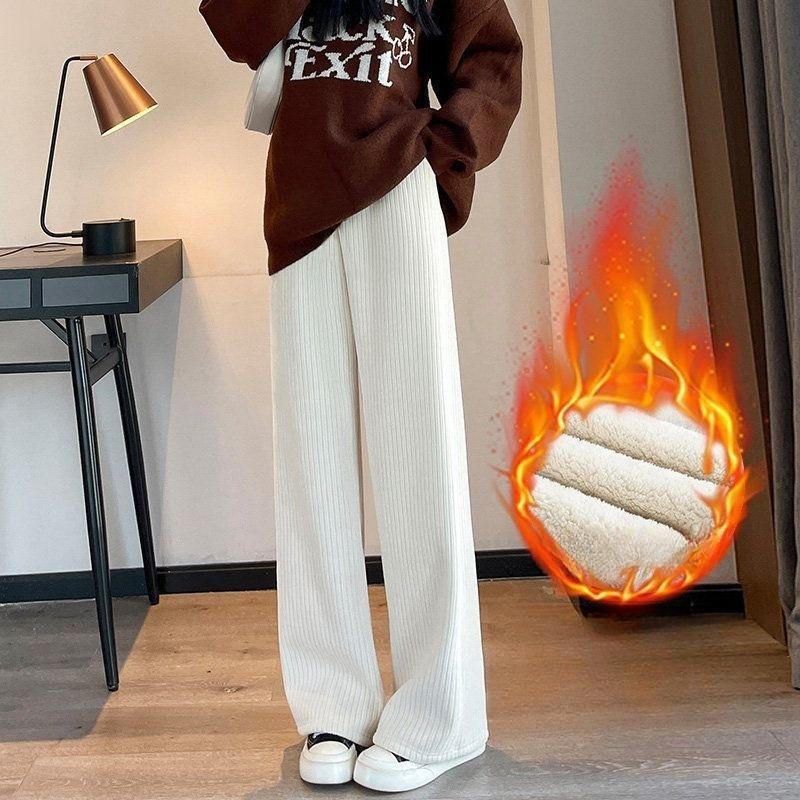 Брюки женские утолщенные широкие брюки из овечьего флиса плюс бархат женские осенне-зимние модные свободные брюки повседневные брюки из кашемира S абрикосовый
Брюки женские утолщенные широкие брюки из овечьего флиса плюс бархат женские осенне-зимние модные свободные брюки повседневные брюки из кашемира S абрикосовый