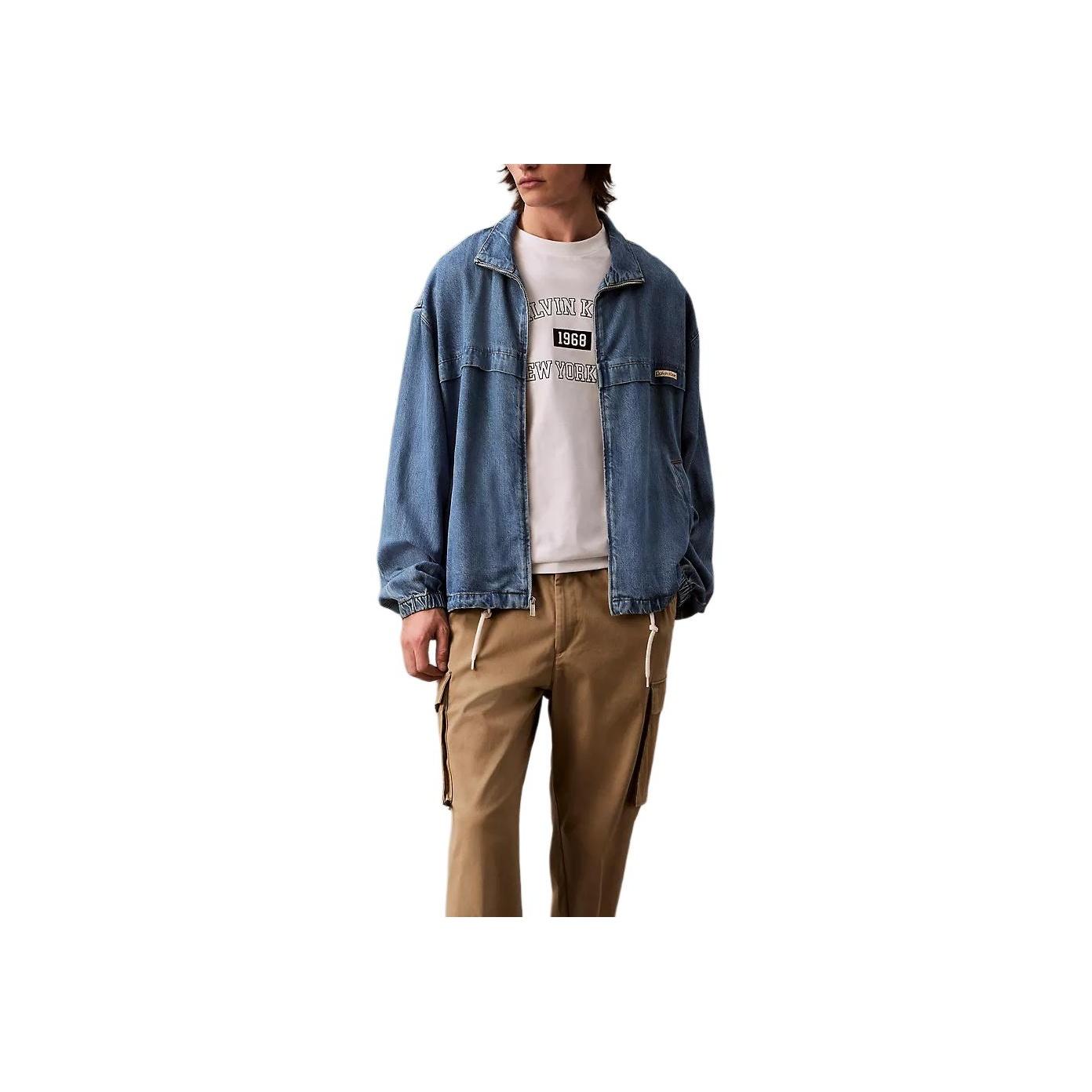 Calvin Klein Minimalist Comfortable Versatile Casual Stand Collar Long Sleeve Denim Jacket Men jackets Blue 4RB955G-420 S
Calvin Klein Minimalist Comfortable Versatile Casual Stand Collar Long Sleeve Denim Jacket Men jackets Blue 4RB955G-420 S