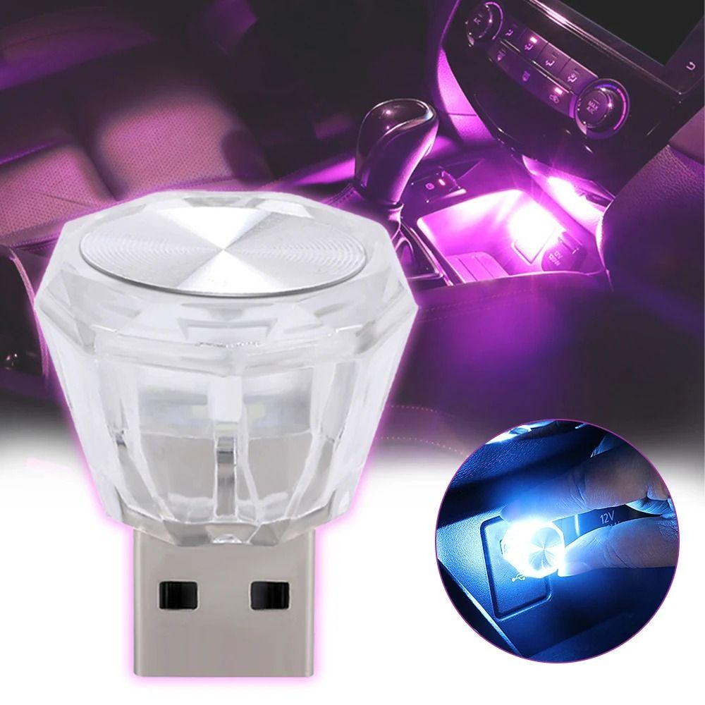 Портативная автомобильная атмосферная лампа USB Автомобильное окружающее освещение Аксессуары Внутреннее освещение автомобиля
Портативная автомобильная атмосферная лампа USB Автомобильное окружающее освещение Аксессуары Внутреннее освещение автомобиля