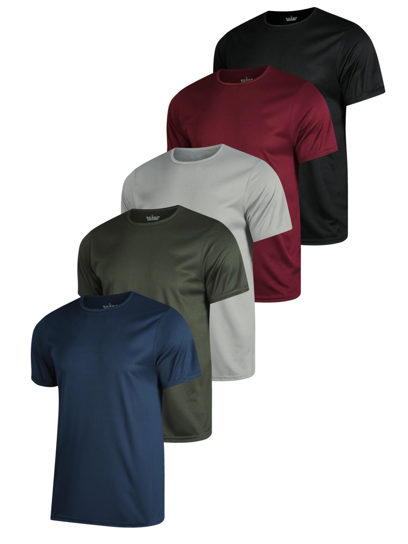 Men s Quick-Dry Ice Silk Mesh T-Shirt - Summer Loose Fit, Breathable, Solid Color Half Sleeve Sports Top X-Small
Men s Quick-Dry Ice Silk Mesh T-Shirt - Summer Loose Fit, Breathable, Solid Color Half Sleeve Sports Top X-Small