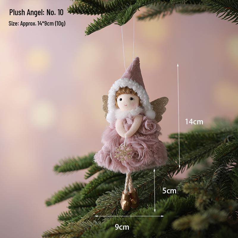 Little Angel Plush Pendant - Christmas Decoration & Gift
Little Angel Plush Pendant - Christmas Decoration & Gift
