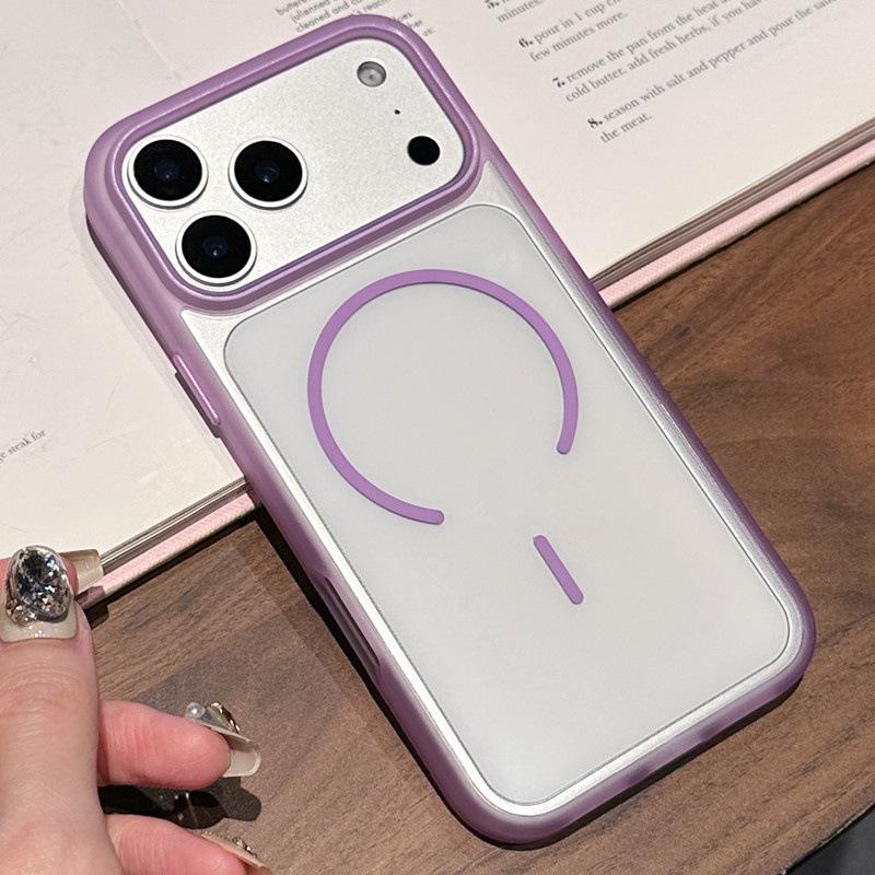 Magnetic Transparent Thin Ring Case for iPhone 13-17 Pro iPhone 15 Pro прозорий/фіолетовий
Magnetic Transparent Thin Ring Case for iPhone 13-17 Pro iPhone 15 Pro прозорий/фіолетовий