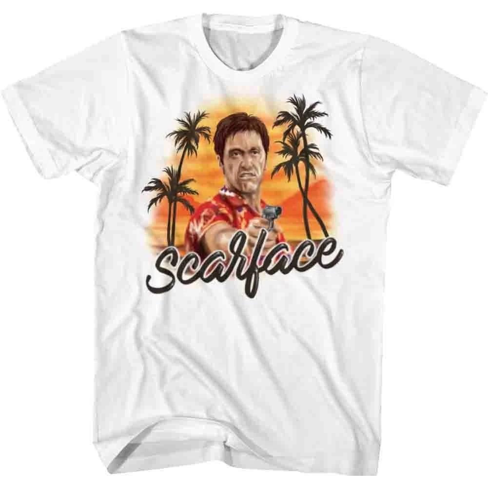 Scarface Airbrush White TShirt Summer Unisexs and Womens Loose and Breathable Cotton Tshirt S
Scarface Airbrush White TShirt Summer Unisexs and Womens Loose and Breathable Cotton Tshirt S