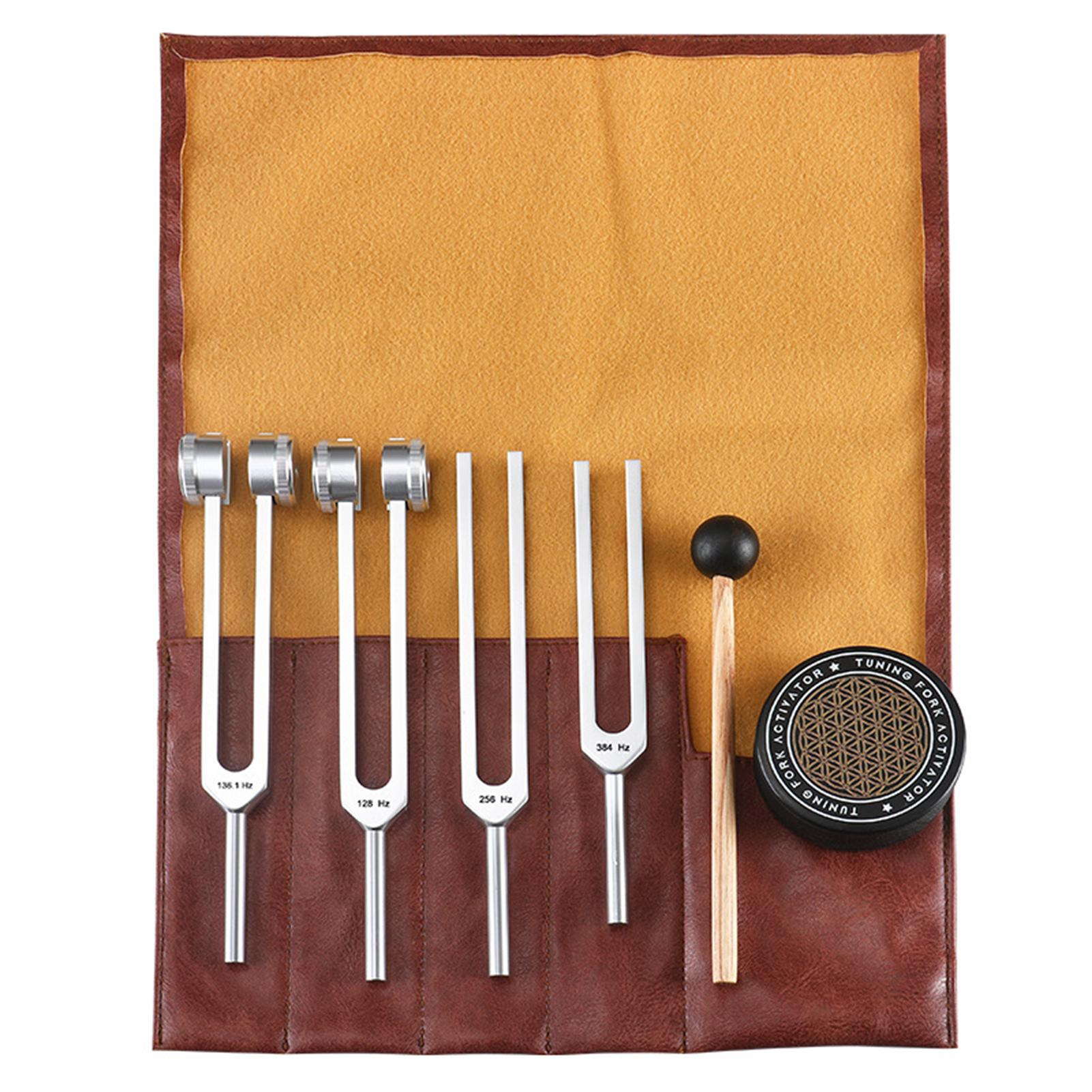 4 Tuning Forks for Healing Set 128Hz 136.1Hz 256Hz 384Hz Weighted Unweighted Sound Wellness Tools for Yoga Meditation
4 Tuning Forks for Healing Set 128Hz 136.1Hz 256Hz 384Hz Weighted Unweighted Sound Wellness Tools for Yoga Meditation
