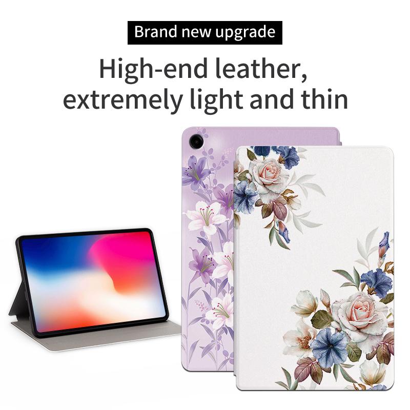 For Samsung Galaxy Tab A9+ PU Leather Case Pattern Printing Smart Tablet Cover Black Flower Bush
For Samsung Galaxy Tab A9+ PU Leather Case Pattern Printing Smart Tablet Cover Black Flower Bush